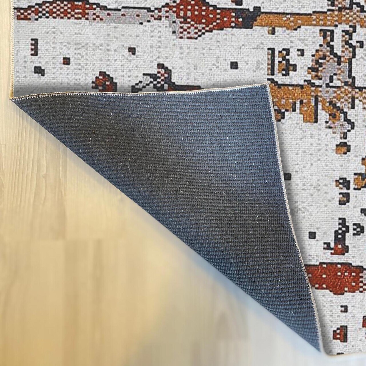 Covor, Woopamuk367, 120x180 cm, Bumbac/Poliester, Multicolor - view 4