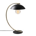 Lampa de masa, Sivani - NT - 150, Sheen, 26 x 43 x 55 cm, 1 x E27, 40W, negru/auriu