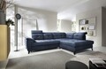 Coltar extensibil dreapta 5 locuri ELTAP, RT-40AU, Inferne, 297x210x107 cm, lemn/poliester, albastru