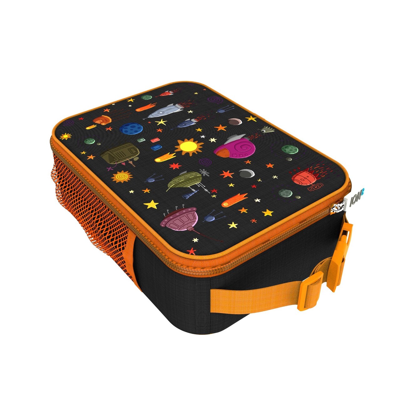 Geanta termoizolanta pentru pranz, 26,5 x 19,5 cm, Spaceships - Ion8 - imagine 5