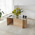 Masuta de cafea, Neostill, Giona, 105x40x65 cm, PAL, Maro