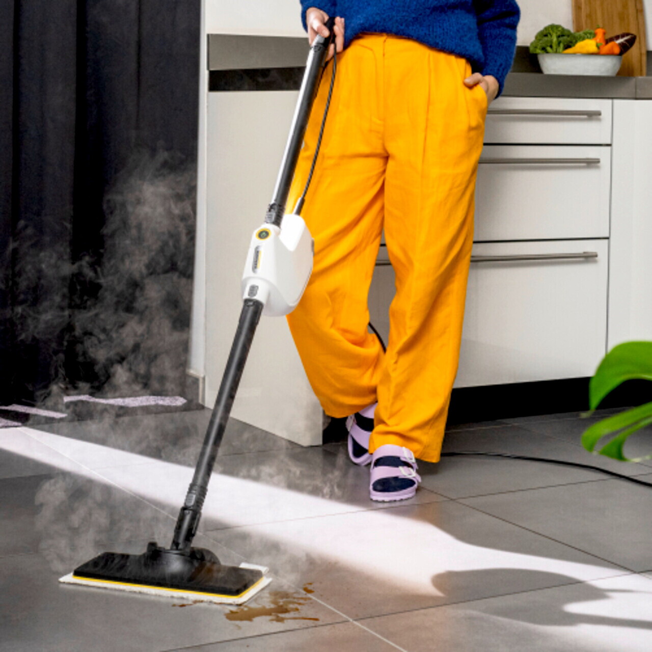 Aparat de curatat cu abur SC 1 Multi &amp; Up, Karcher, alb — imaginea 4