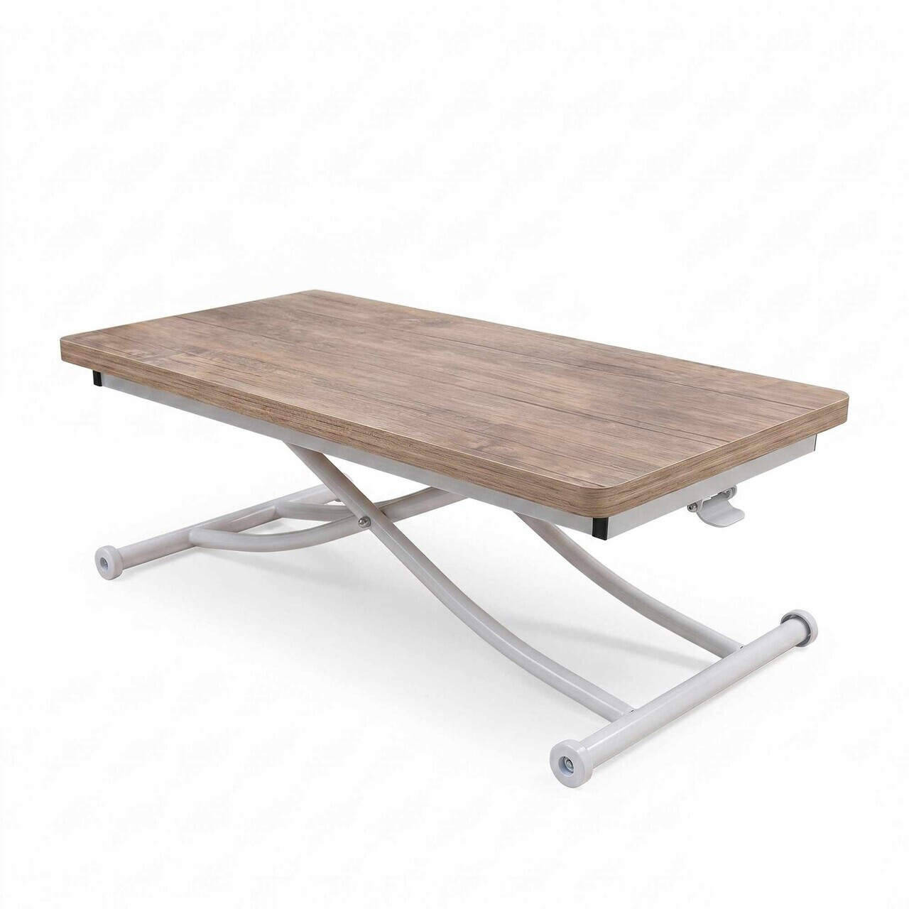 Masuta de cafea, Hanah Home, Home Ext, MDF, Vulturul Negru / Alb — imaginea 4