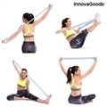 Banda elastica de fitness pentru intindere cu ghid de exercitii Stort InnovaGoods