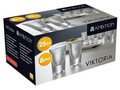 Set 6 pahare shot Viktoria, Ambition, 25 ml, sticla