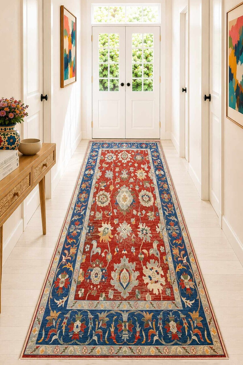 Covor, Naro, 80x300 cm, Multicolor — imaginea 5