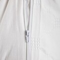 Lenjerie de pat dubla Jakad, Homla, 3 piese, 160x200 cm, bumbac, alb