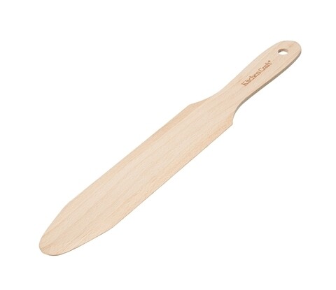 Spatula clatite, Kitchen Craft, 35 cm, lemn de fag