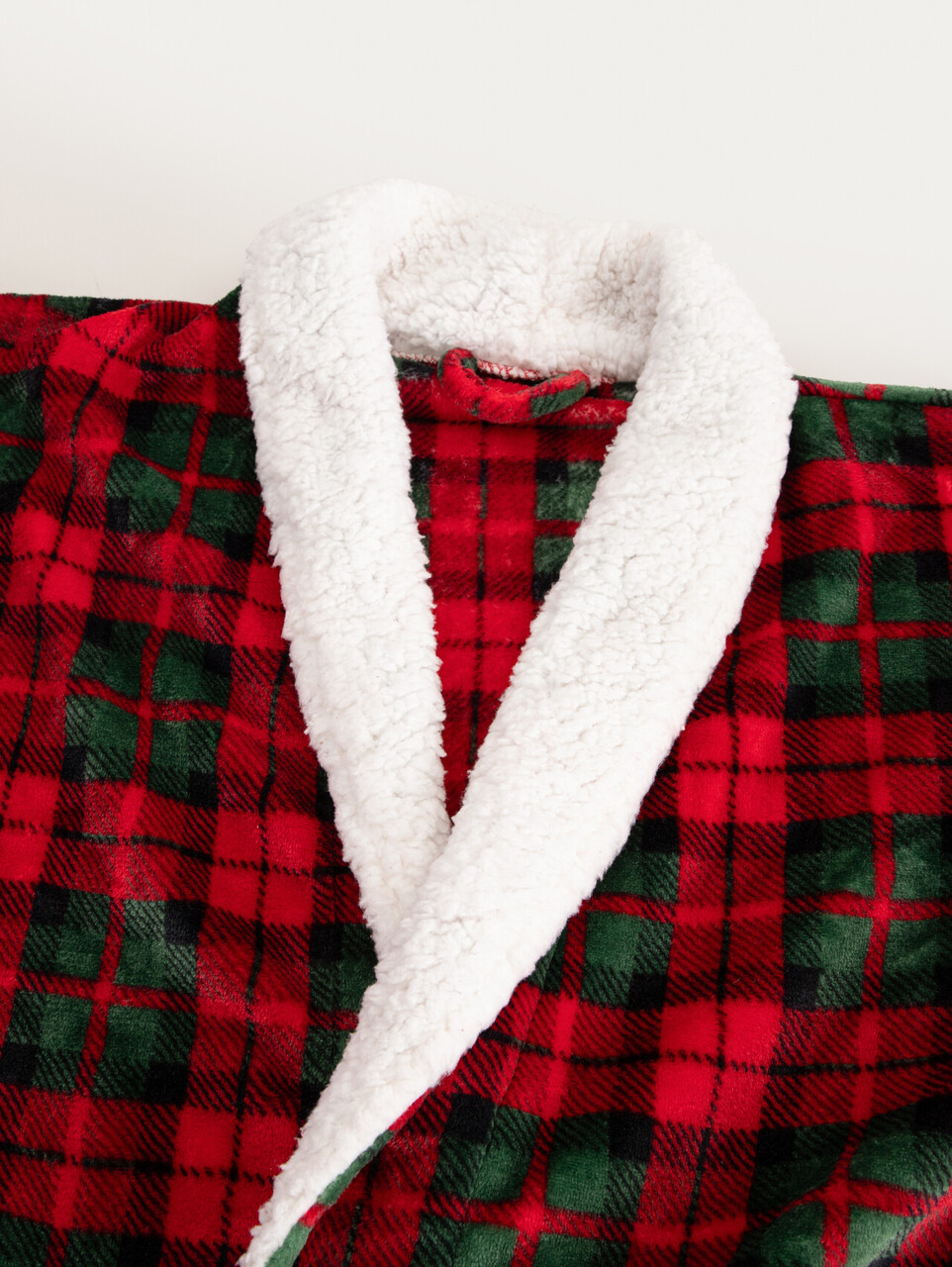 Halat de casa Tartan, Homla, S/M, poliester, multicolor