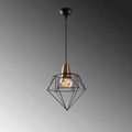 Lustra, Tatum, 584TTM1155, Metal, Negru