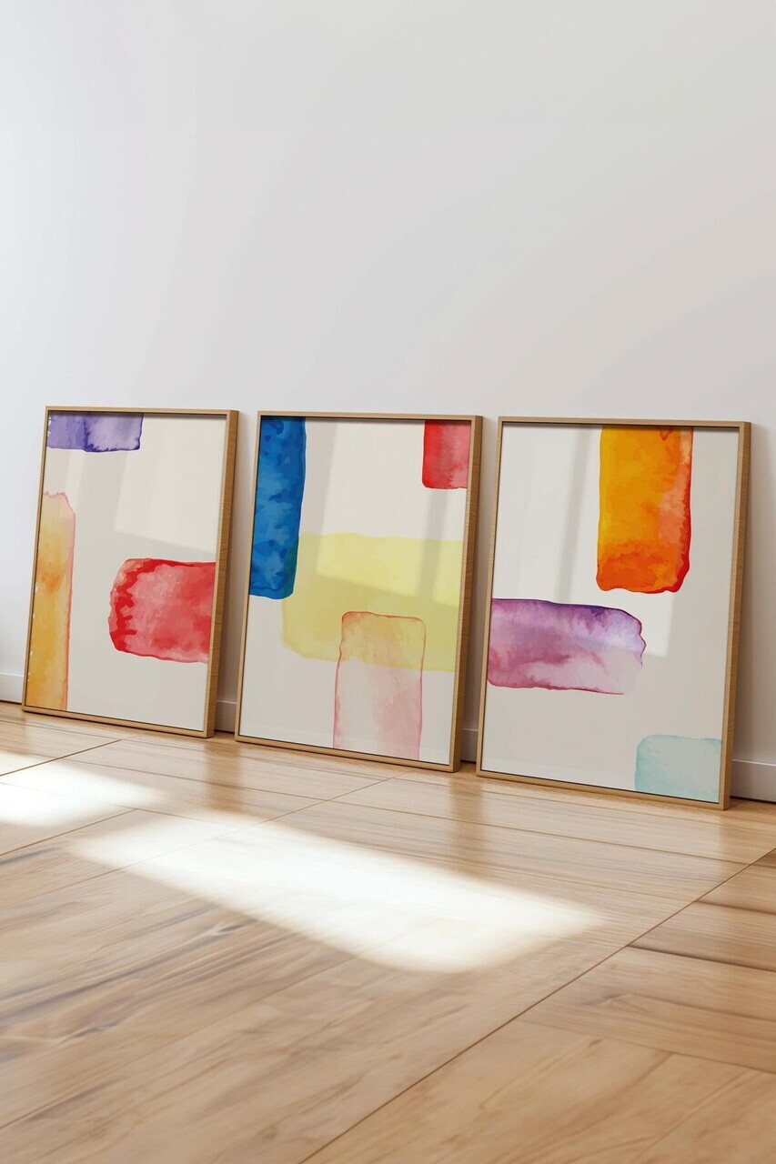 Set de pictură decorativă, Ç-300672, Sticla PVC, Multicolor — imaginea 3