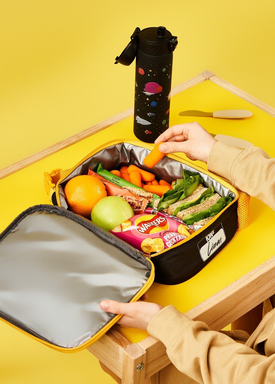 Geanta termoizolanta pentru pranz, 26,5 x 19,5 cm, Spaceships - Ion8 - imagine 10