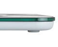 Cantar de baie LED, Wenko, 30x26x2.1 cm, sticla/ABS, negru/gri