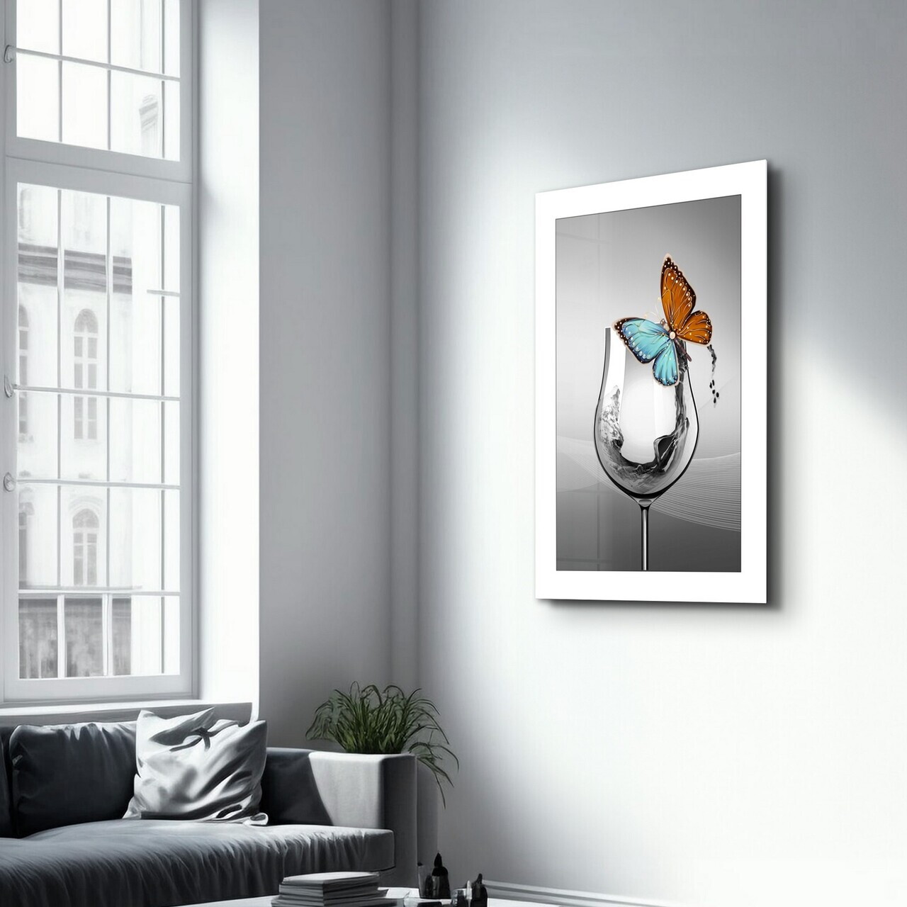 Tablou decorativ, CAM-1015, Dimensiune: 35 x 55 cm, Multicolor — imaginea 4