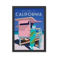 Tablou decorativ, California 2 (55 x 75), MDF , Polistiren, Multicolor