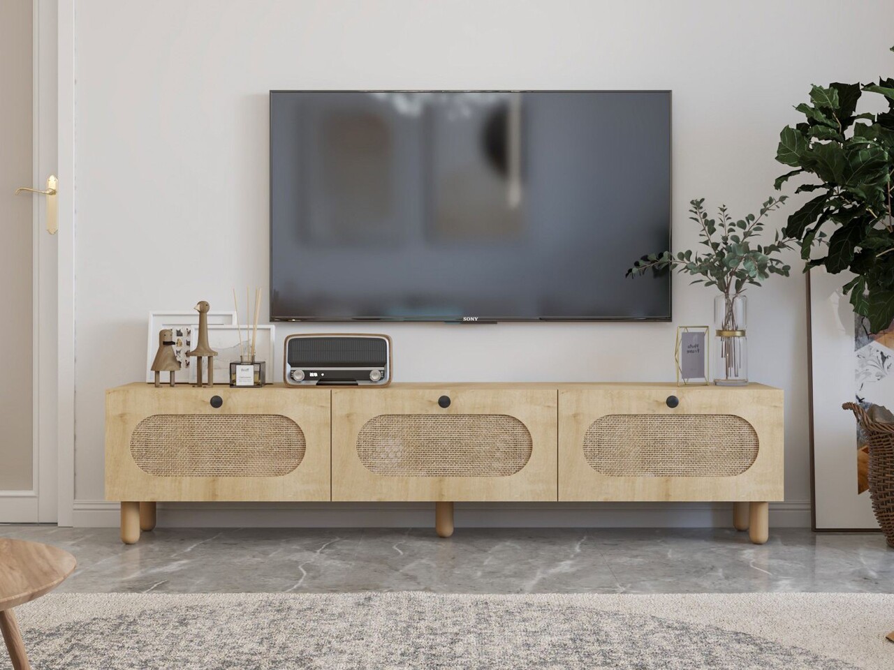 Comoda TV, Odessa, Elena, 180x42.6x31.4 cm, Maro