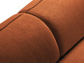 Coltar stanga 5 locuri, Hailey, Micadoni Home, 292x138x79 cm, tesatura boucle, gri deschis