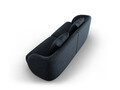 Canapea 2 locuri, Tulum, Cosmopolitan Design, 180x90x70 cm, tesatura chenille, albastru regal