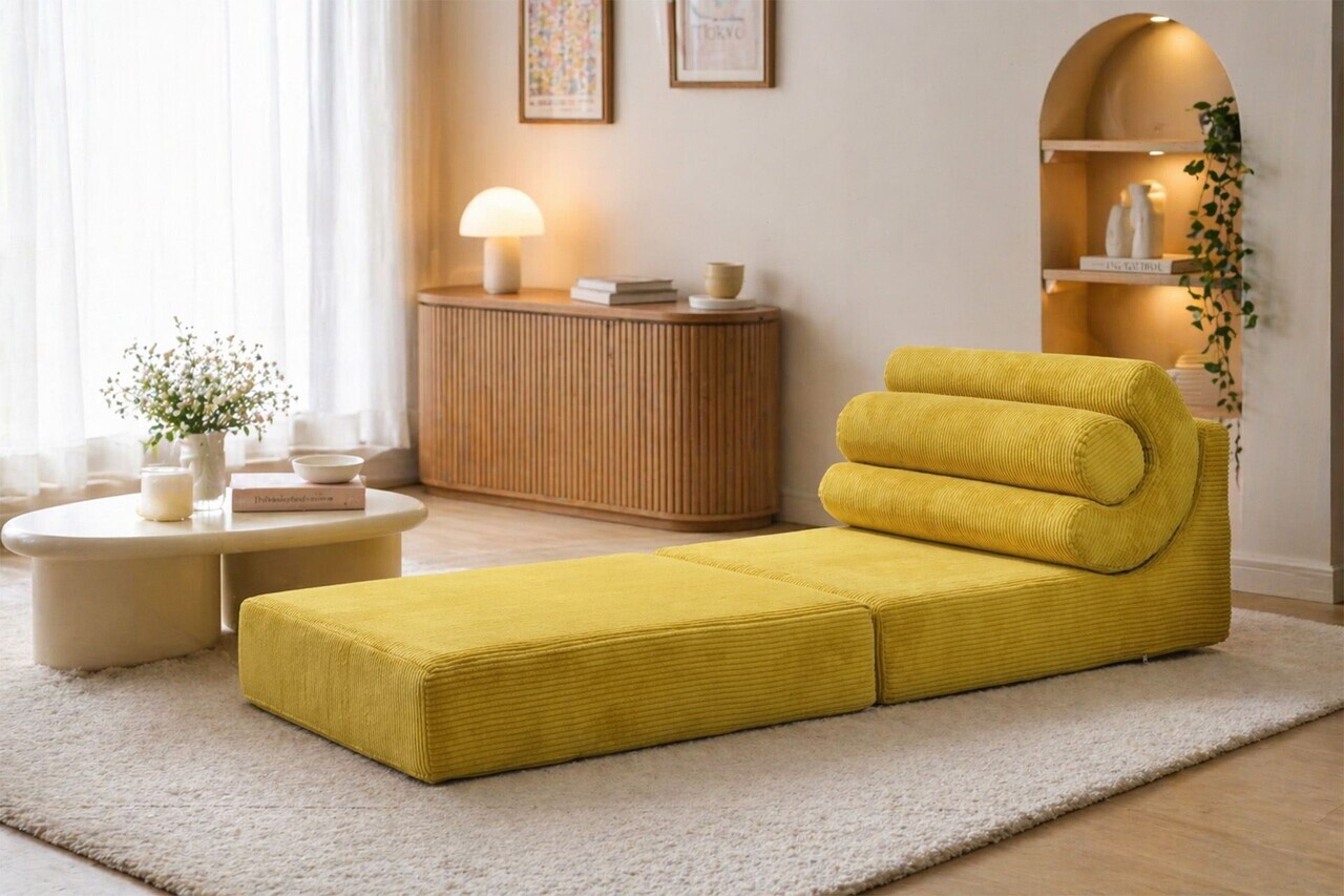 Fotoliu extensibil, Atelier del Sofa, 560ARE5301, Verde — imaginea 2