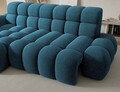 Coltar extensibil dreapta 3 locuri ELTAP, Ceedro, 283x165x98 cm, lemn/poliester, albastru inchis