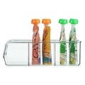 Organizator pentru frigider Linus Binz, iDesign, 3 compartimente, 14x28x9 cm