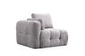 Coltar, Atelier del Sofa, 560ARE4123, Lemn de fag / PAL, Gri deschis