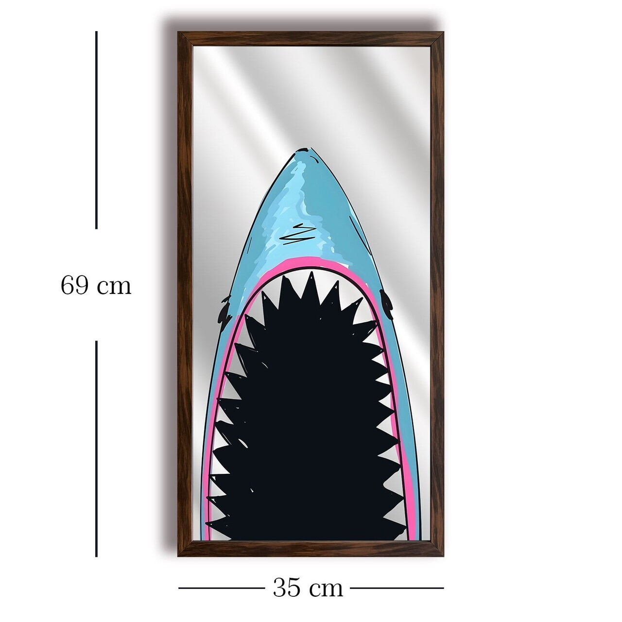 Tablou decorativ, Ahsalct-006, Cadru: 100% PVC (Grosime: 2 cm), Multicolor — imaginea 4