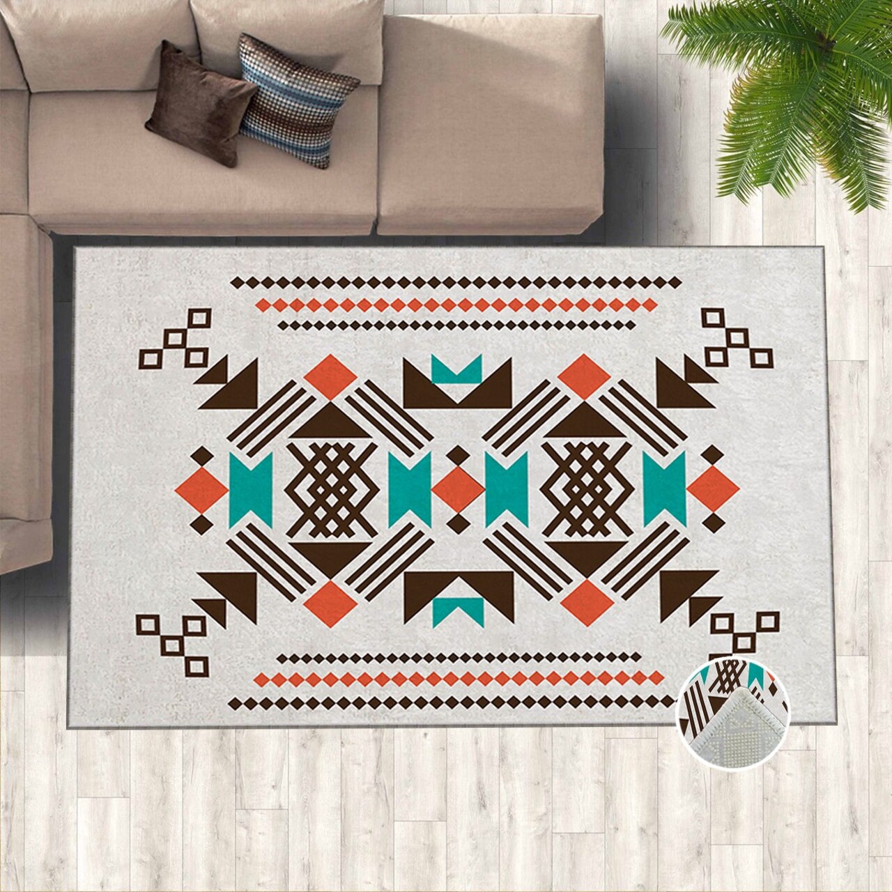 Covor (100 x 180), HM-CRP25-40, 100x180 cm, Multicolor - view 3