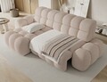 Coltar extensibil dreapta 3 locuri ELTAP, Ceedro, 283x165x98 cm, lemn/poliester, bej