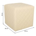 Set masa cafea si 4 taburete Creaciones Meng, 80x80x42 cm / 40x40x38 cm, MDF