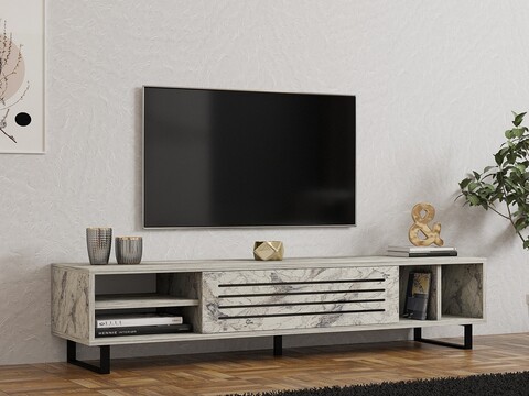 Comoda TV, Puqa Design, Safir, Marmură Freesia