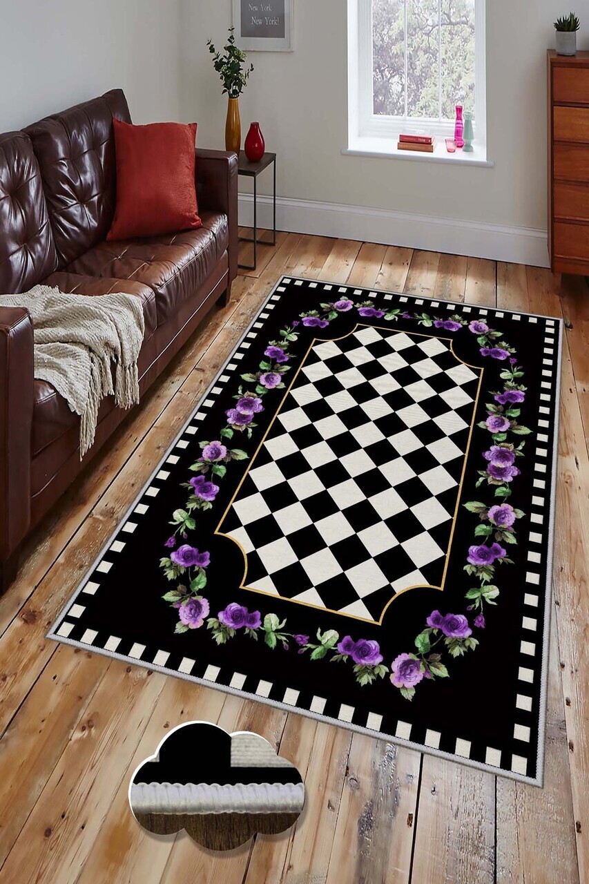 Covor Hmnt721 120x180 cm Poliester Multicolor