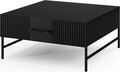 Masuta de cafea ELTAP, Raftt, 82x82x40 cm, PAL/MDF, negru