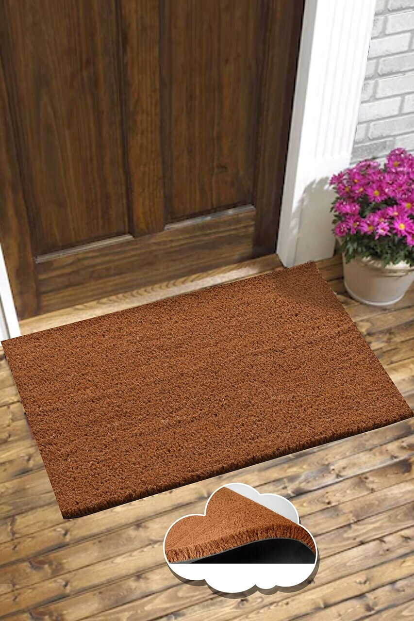 Covoras de intrare, Coco, 40x60 cm, COIR, Multicolor