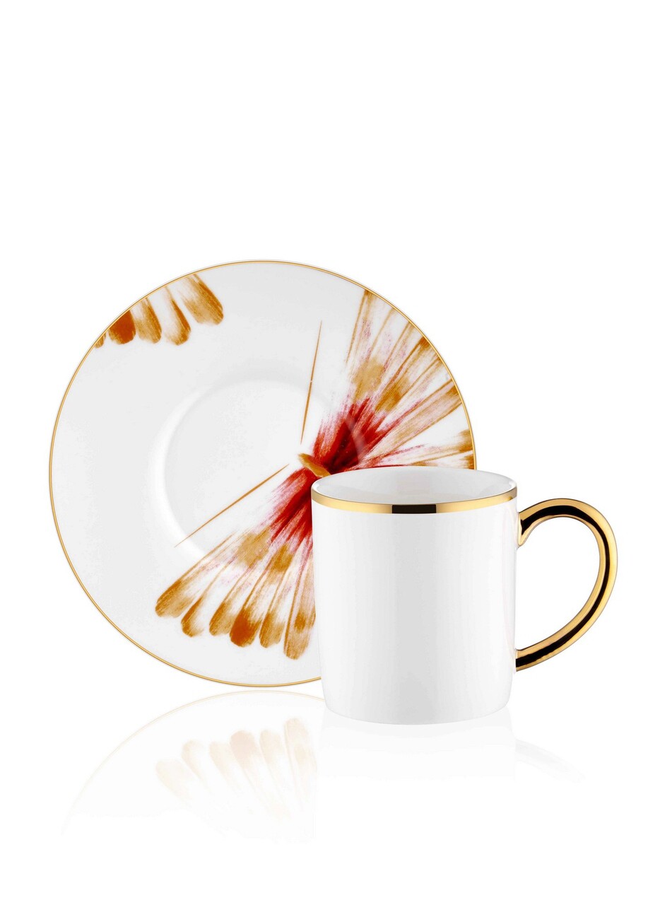 Set cesti de cafea, Mia, 742TMA7563, Sticla, Multicolor - 2 | YEO