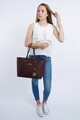 Geanta Beverly Hills Polo Club, 562, piele ecologica, visiniu