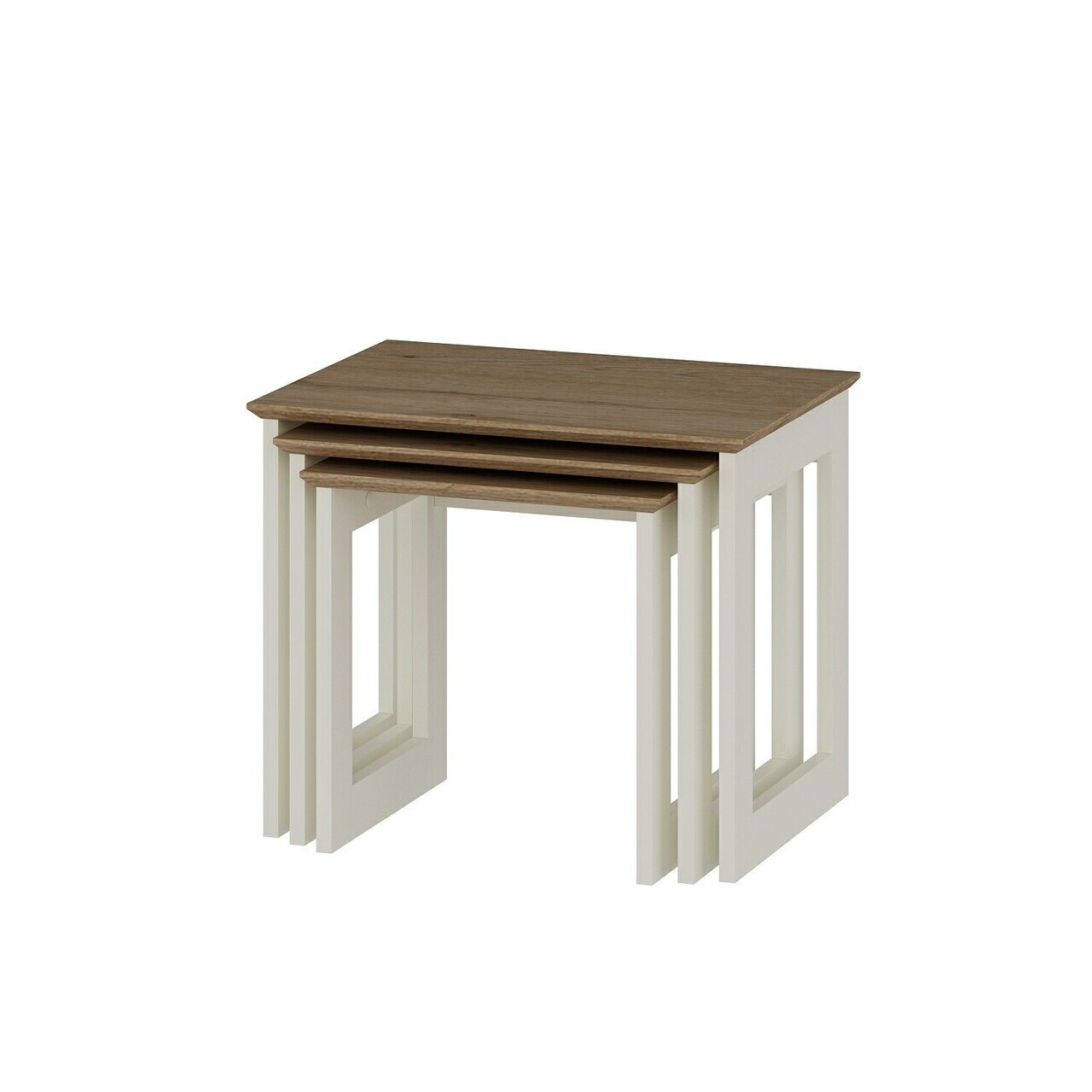 Set masute 3 piese, Hanah Home, Marlo, Coș adânc — imaginea 7