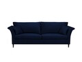 Canapea extensibila, Pivoine, Mazzini Sofas, 3 locuri, cu lada de depozitare, 245x95x98 cm, catifea, albastru regal