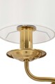 Aplica de perete Zagreb, Mauro Ferretti, 2 x E14, 20W, 35.5x17x43 cm, fier, auriu/alb