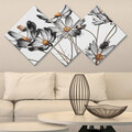 Set 4 tablouri decorative, 4MDF1524028472, MDF, Imprimat UV, Multicolor