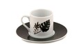 Set cesti de cafea, Beros, 973BRS1601, Portelan, 5 x 5 x 7 cm, 80 ml, 6 piese, Multicolor