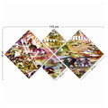 Set 4 tablouri decorative, 4MDF2812607, MDF, Imprimat UV, Multicolor