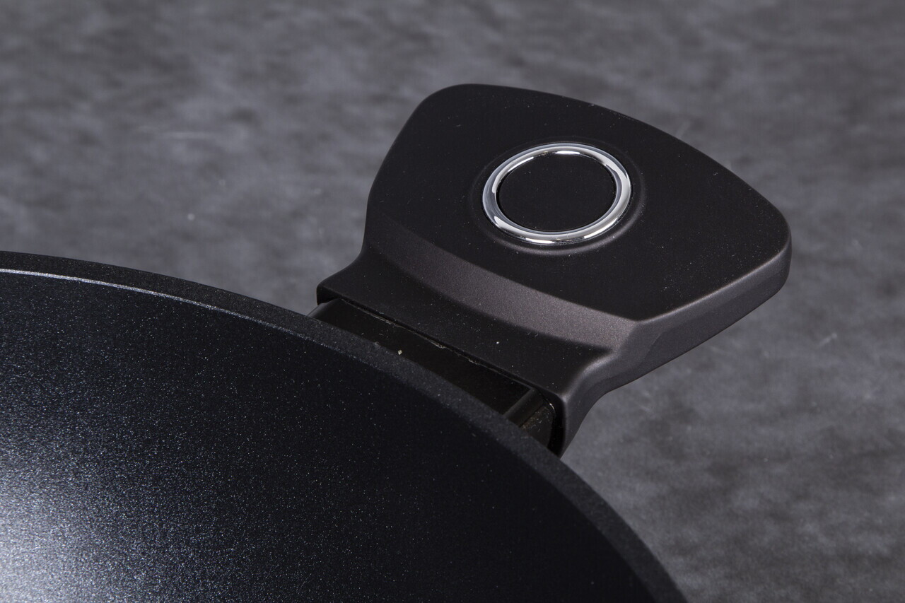 Oala cu capac Berlinger Haus, Primal Gloss, 24 cm, 2.3 L, aluminiu forjat, negru - imagine 17