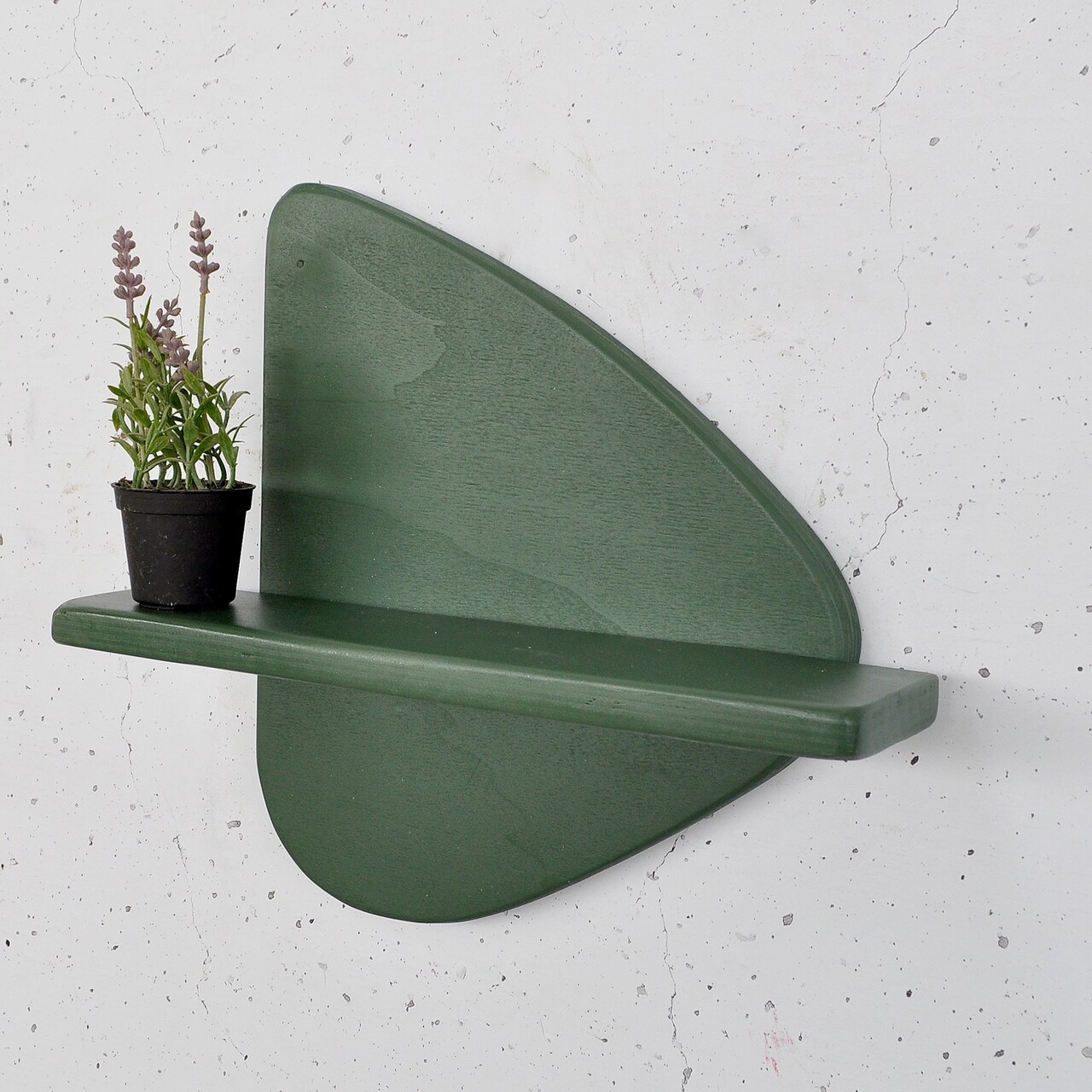 Raft de perete, Evila Originals, Meh227, Verde inchis - 1 | YEO