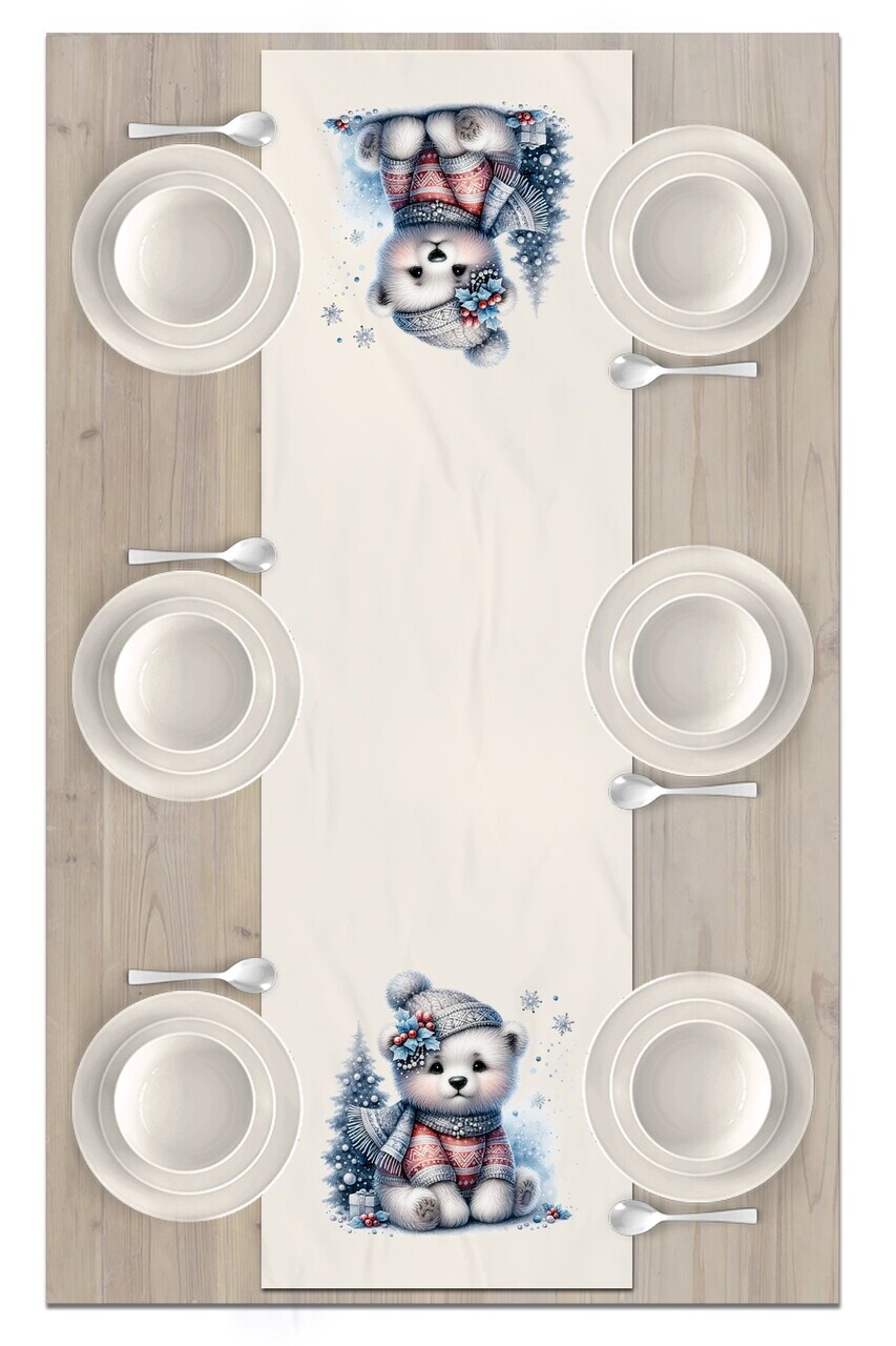 Traversa de masa, Artrunchrst-218, 40x135 cm, Poliester, Multicolor — imaginea 2