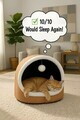 Pat pentru pisici, Paws & Whiskers, Alaska STD, Poliester, Latte