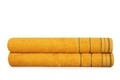 Set 2 prosoape de maini 403,  Beverly Hills Polo Club, 50x90 cm, bumbac, mustar