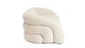 Canapea 3 locuri Clemence, Bizzotto, 200x89x61 cm, poliester, bej