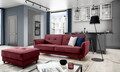 Canapea extensibila 3 locuri ELTAP, SO-BEL-25LO, Bellis, 220x90x83 cm, lemn/poliester, burgundy