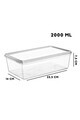 Set recipiente depozitare, Hermia, 639OKK1259, Transparent